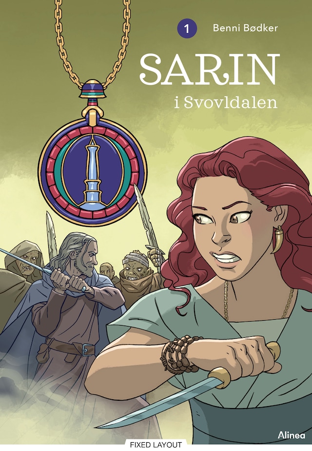 Book cover for Sarin 1 - Sarin i Svovldalen, Blå Læseklub