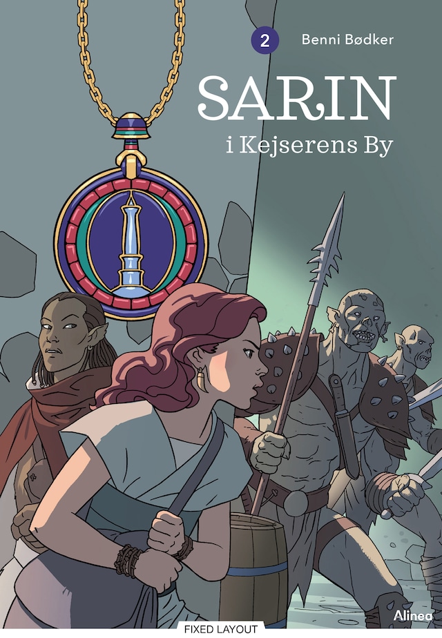 Okładka książki dla Sarin 2 - Sarin i kejserens by, Blå Læseklub