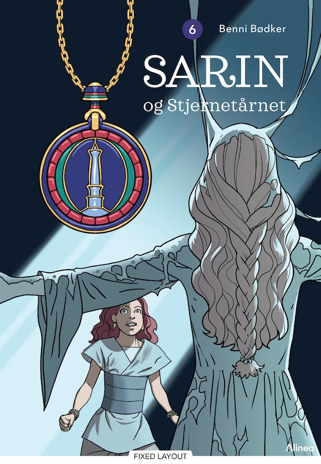 Okładka książki dla Sarin 6 - Sarin og Stjernetårnet, Blå Læseklub