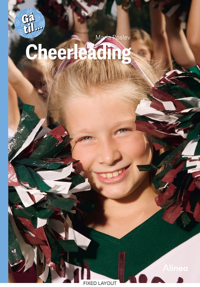 Bogomslag for Gå til... Cheerleading, Blå Fagklub