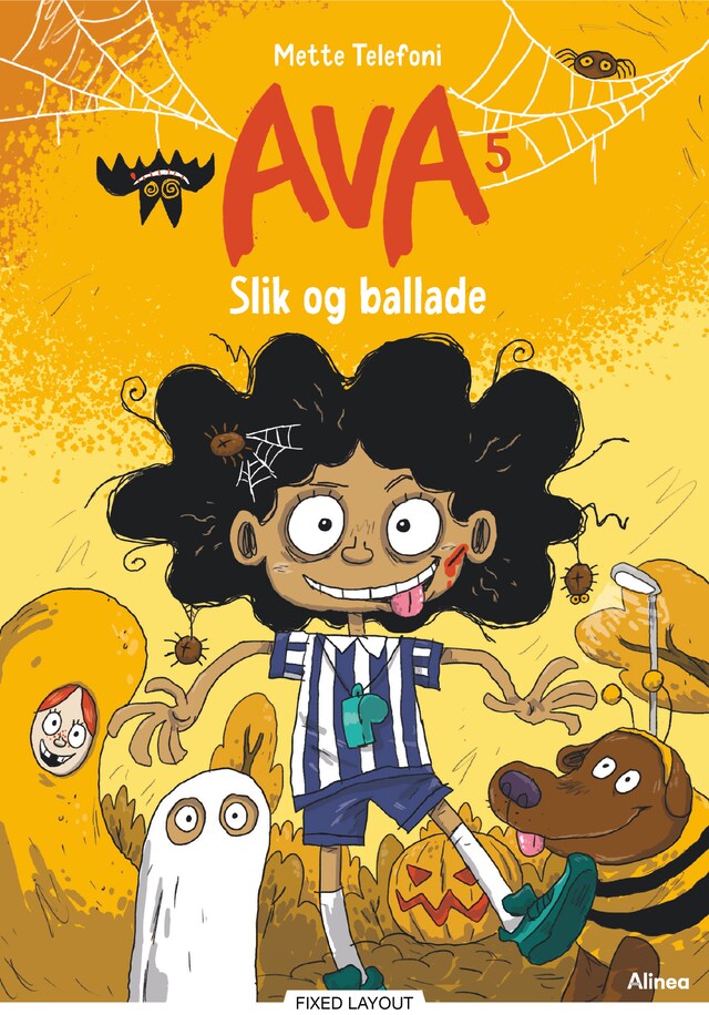 Bogomslag for Ava 5, Slik og ballade