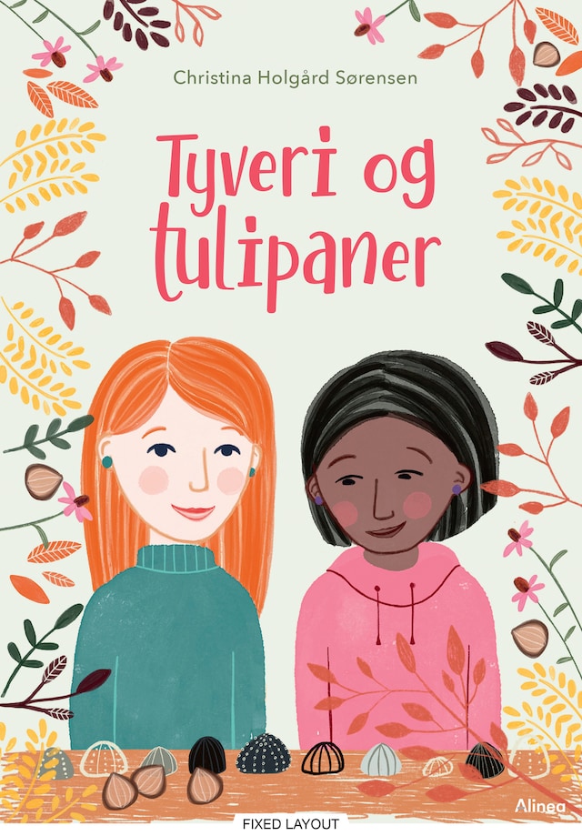 Bogomslag for Tyveri og tulipaner, Blå Læseklub