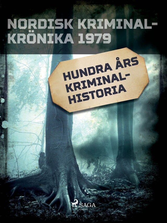Copertina del libro per Hundra års kriminalhistoria