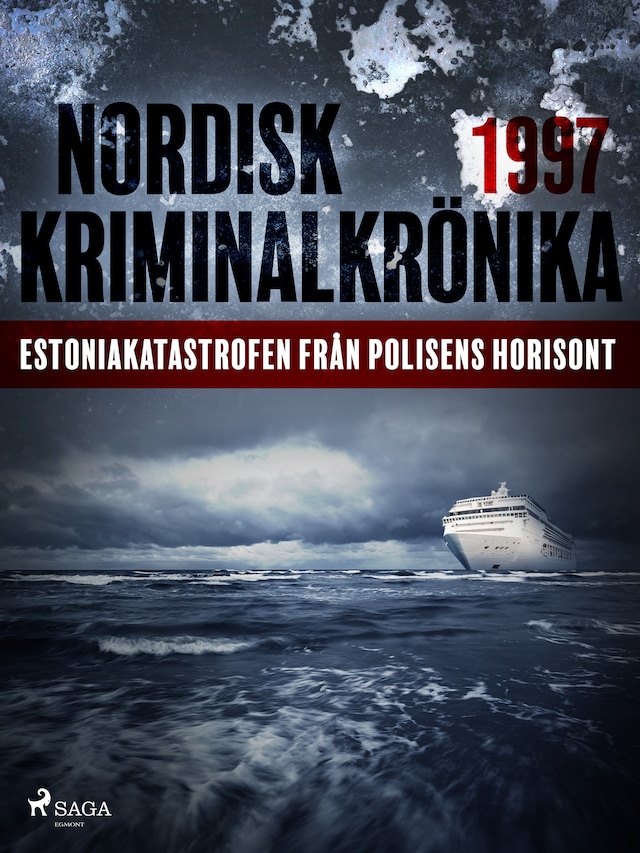 Portada de libro para Estoniakatastrofen från polisens horisont