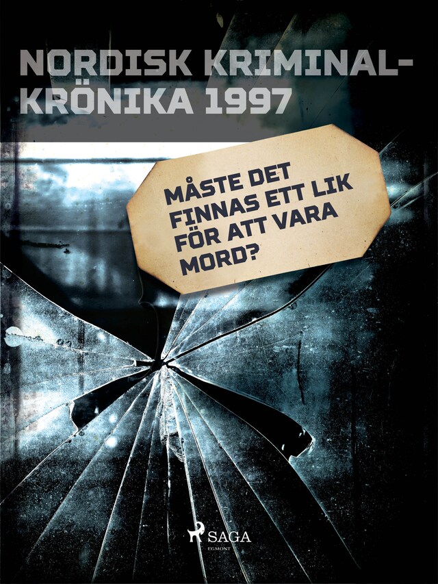 Buchcover für Måste det finnas ett lik för att vara mord?