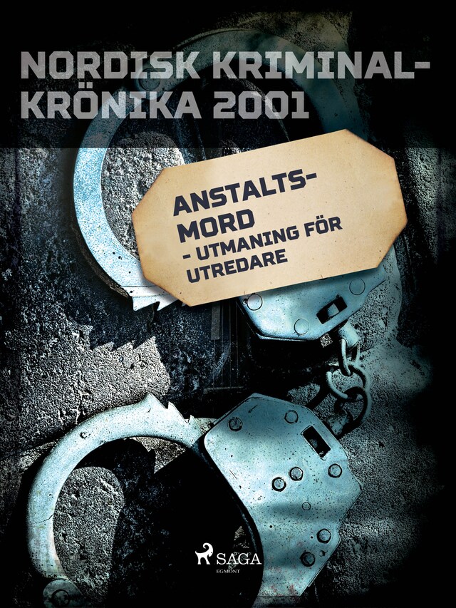 Couverture de livre pour Anstaltsmord - utmaning för utredare