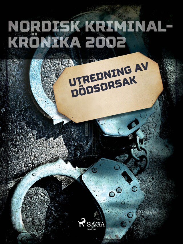 Book cover for Utredning av dödsorsak