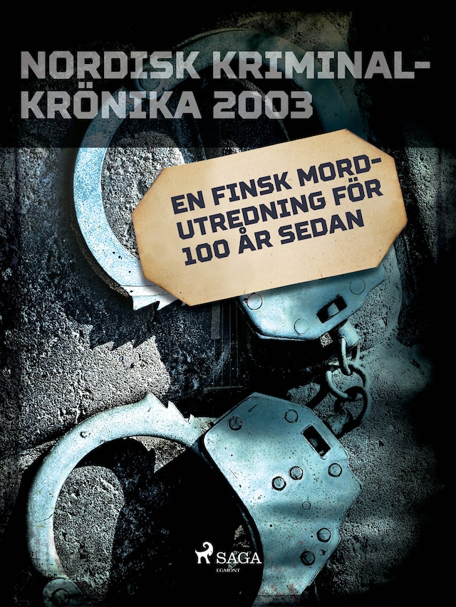 Book cover for En finsk mordutredning för 100 år sedan
