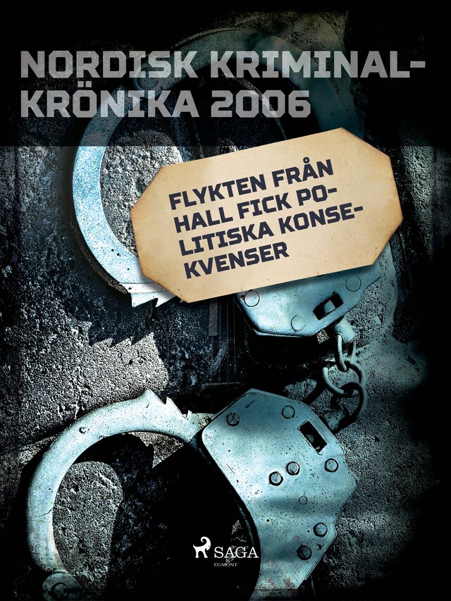 Okładka książki dla Flykten från Hall fick politiska konsekvenser