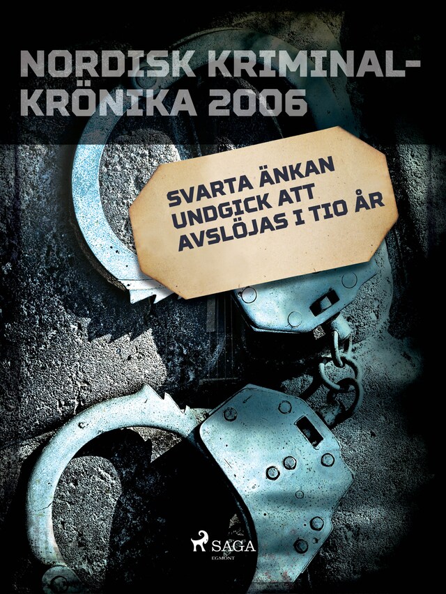 Copertina del libro per "Svarta änkan" undgick att avslöjas i tio år