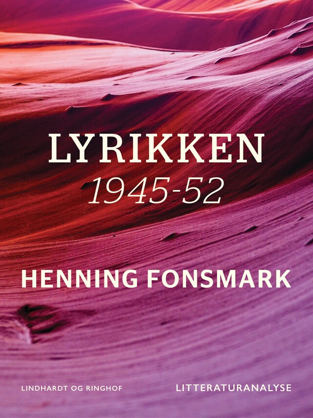 Bogomslag for Lyrikken. 1945-52