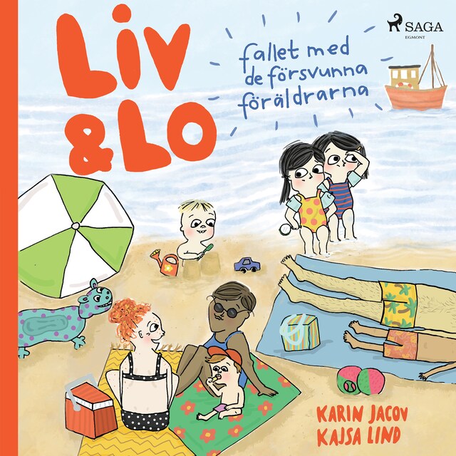 Buchcover für Liv och Lo. Fallet med de försvunna föräldrarna