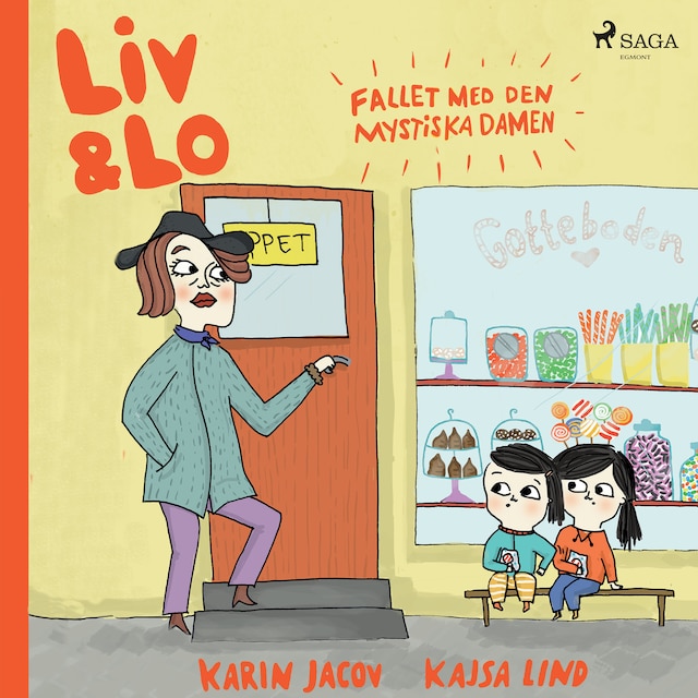 Book cover for Liv och Lo. Fallet med den mystiska damen