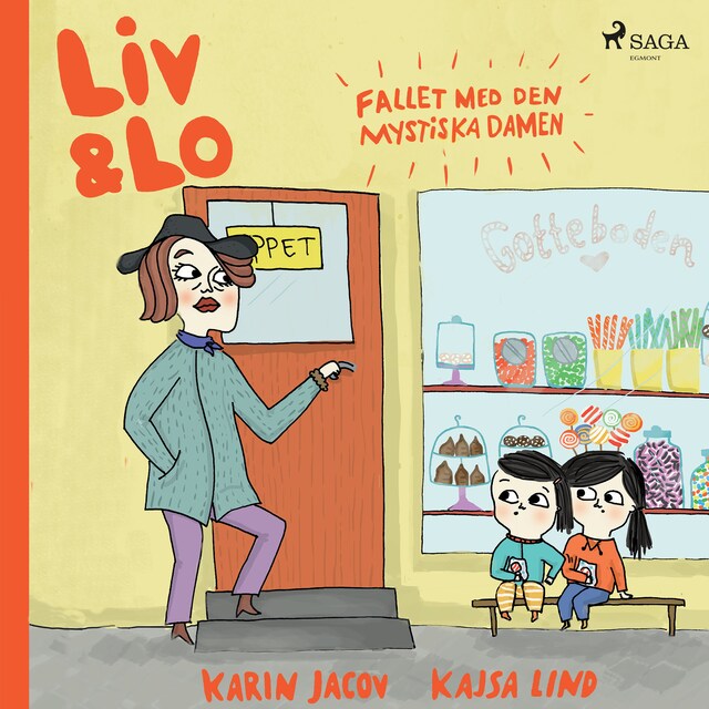 Copertina del libro per Liv och Lo. Fallet med den mystiska damen