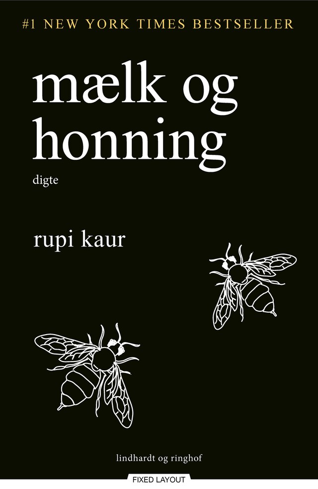Book cover for Mælk og honning