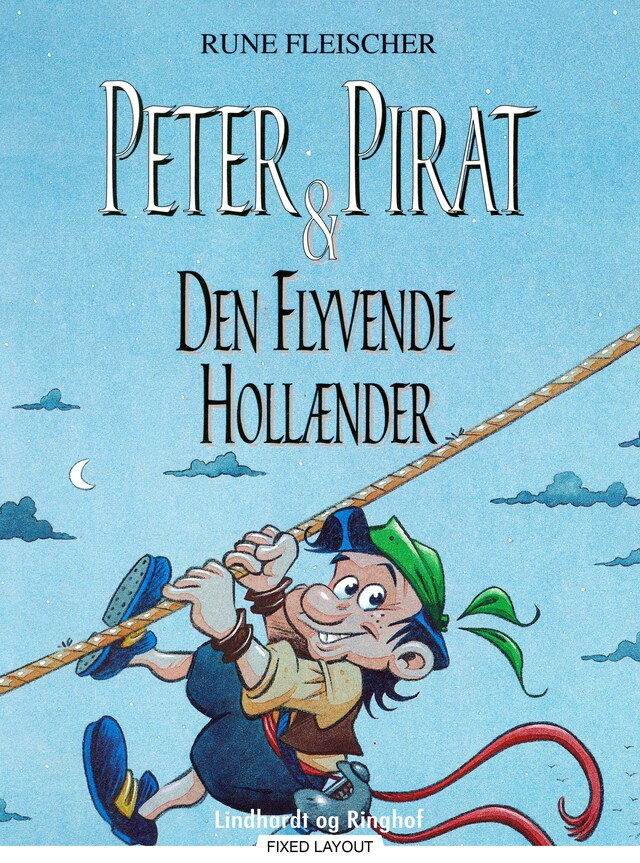 Bogomslag for Peter Pirat og den flyvende hollænder