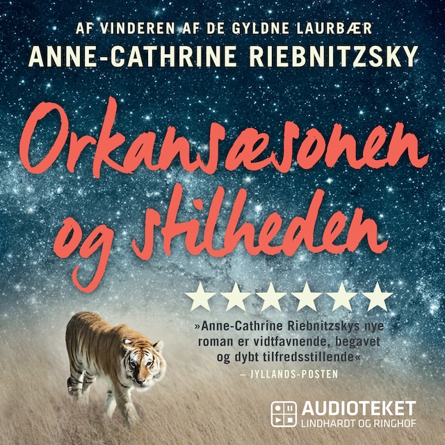 Book cover for Orkansæsonen og stilheden