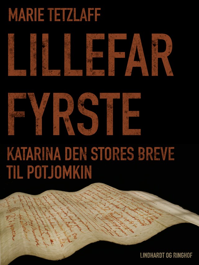 Buchcover für Lillefar Fyrste. Katarina den Stores breve til Potjomkin