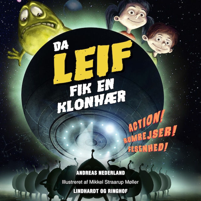 Bogomslag for Da Leif fik en klonhær