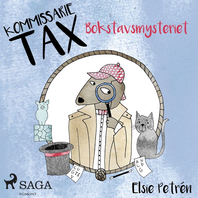 Book cover for Kommissarie Tax: Bokstavsmysteriet