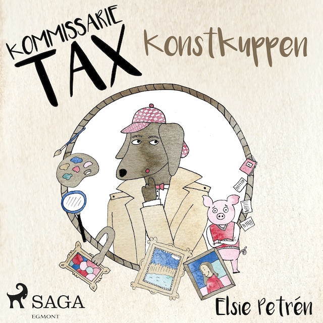 Book cover for Kommissarie Tax: Konstkuppen