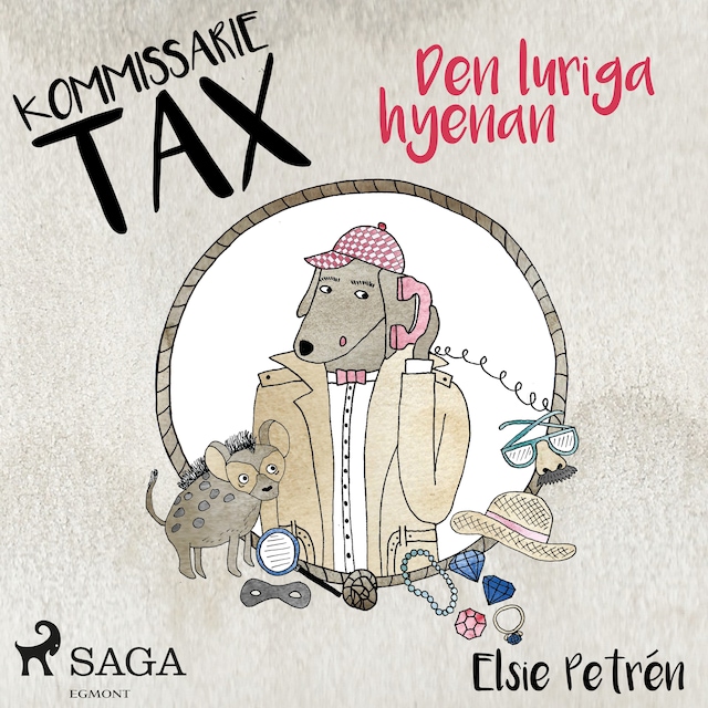Book cover for Kommissarie Tax: Den luriga hyenan