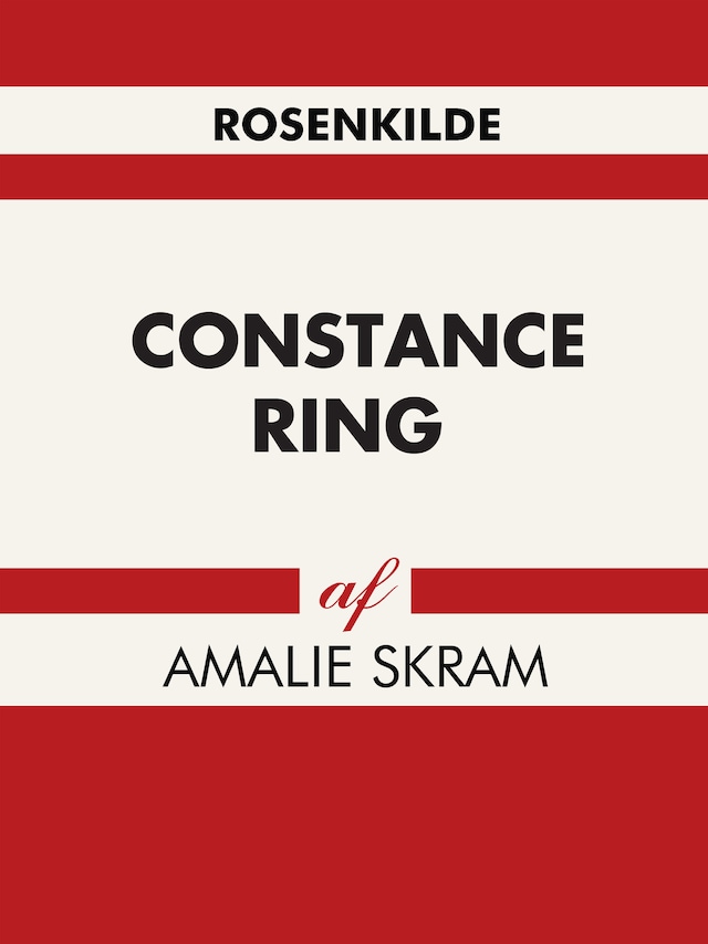 Buchcover für Constance Ring