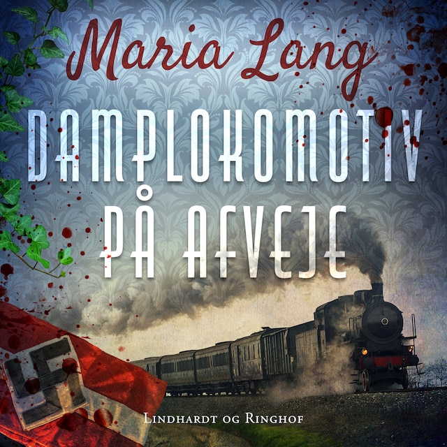 Copertina del libro per Damplokomotiv på afveje