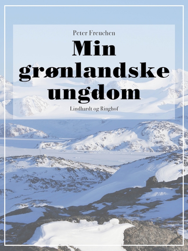 Book cover for Min grønlandske ungdom