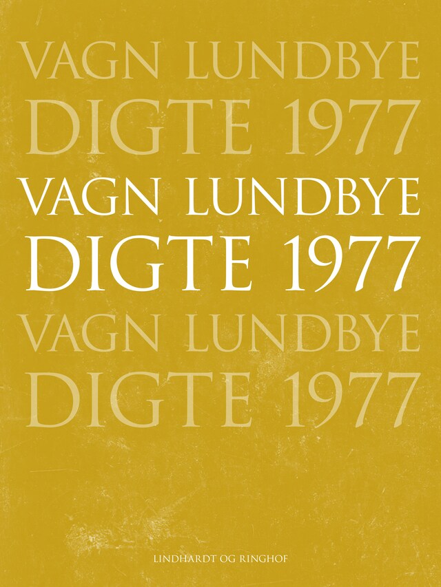 Bogomslag for Digte 1977