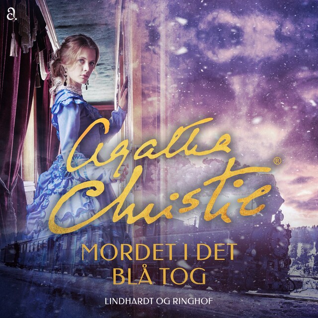 Book cover for Mordet i det blå tog