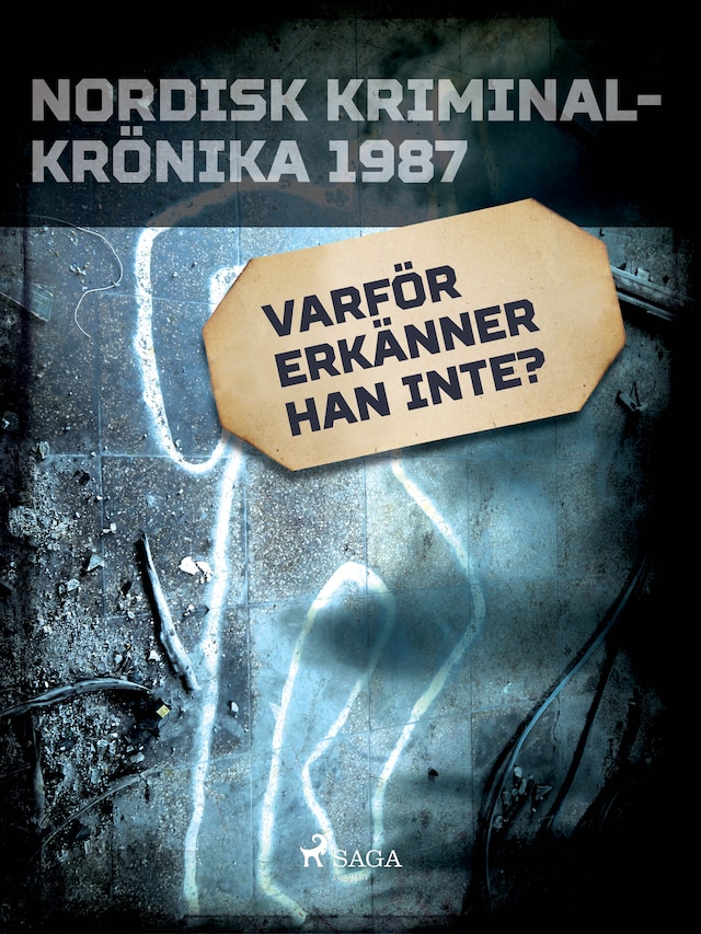 Book cover for Varför erkänner han inte?