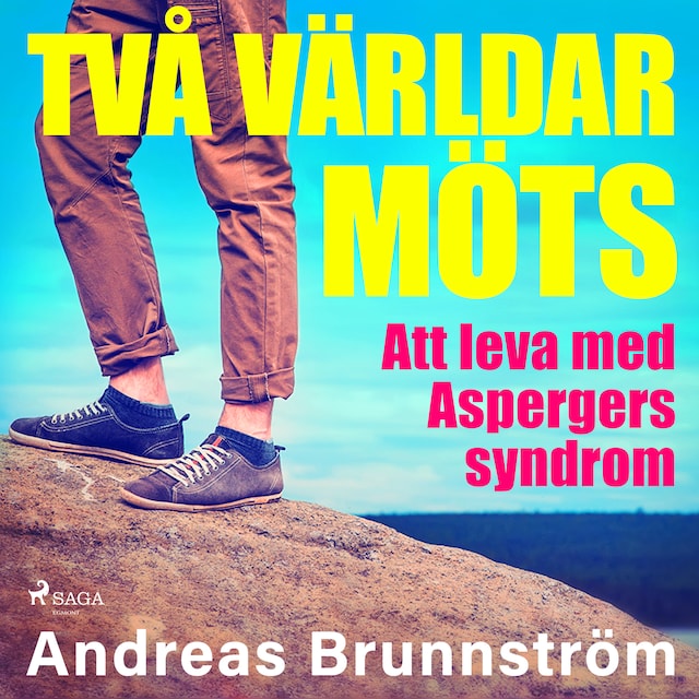 Book cover for Två världar möts - Att leva med Aspergers syndrom