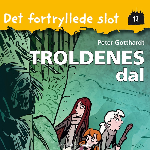 Bogomslag for Det fortryllede slot 12: Troldenes dal