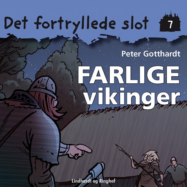 Bogomslag for Det fortryllede slot 7: Farlige vikinger