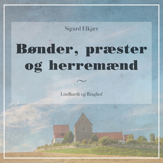 Okładka książki dla Bønder, præster og herremænd