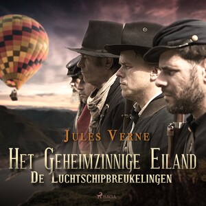 Het Geheimzinnige Eiland De Luchtschipbreukelingen - luisterboek