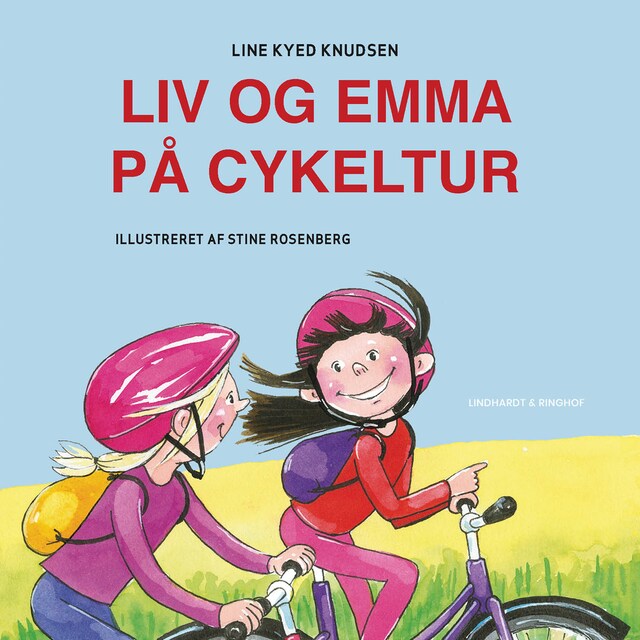 Bogomslag for Liv og Emma på cykeltur