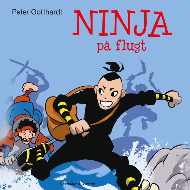Bogomslag for Ninja på flugt