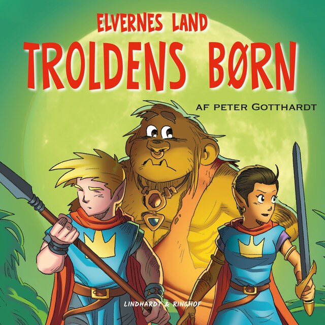 Bogomslag for Elvernes land 4: Troldens børn