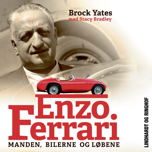 Book cover for Enzo Ferrari - Manden, bilerne og løbene