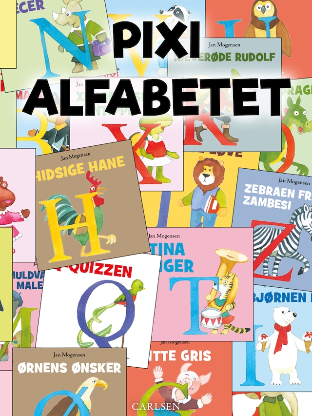 Book cover for Pixi alfabetet