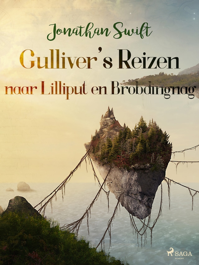 Book cover for Gulliver's Reizen naar Lilliput en Brobdingnag