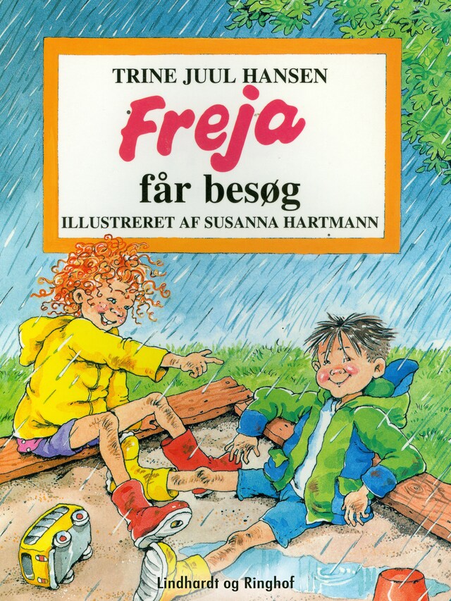 Bogomslag for Freja får besøg