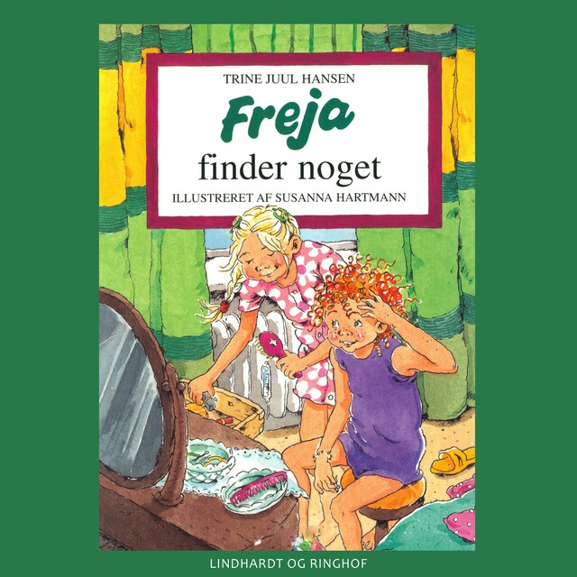 Bogomslag for Freja finder noget