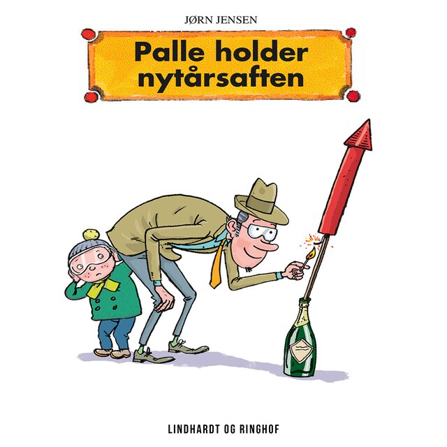 Bogomslag for Palle holder nytårsaften