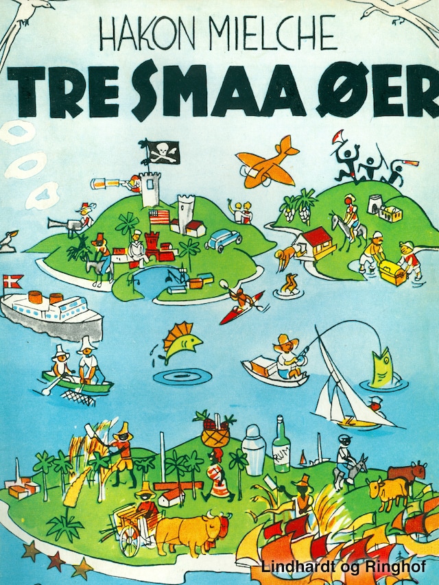 Copertina del libro per Tre små øer