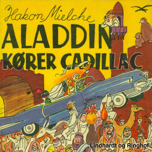 Couverture de livre pour Aladdin kører Cadillac