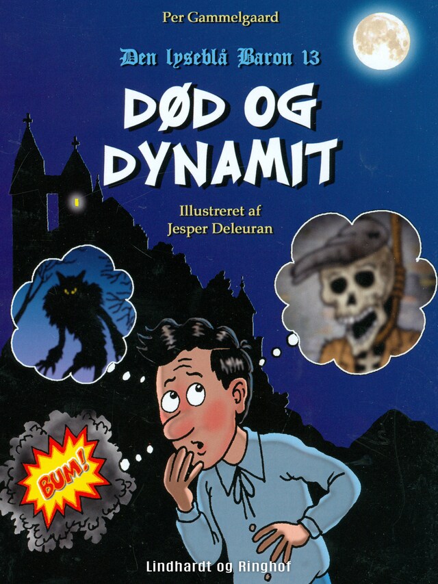 Bogomslag for Død og dynamit