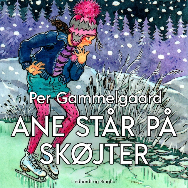 Bogomslag for Ane står på skøjter